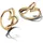 Pandora Creolen organisches Herz gold 263807C00 onesize