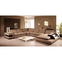 Designer Wohnlandschaft U-Form Couch Ecksofa Polster Garnitur Eckgarnitur Sofa