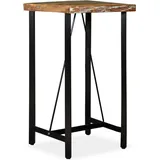 vidaXL Bartisch 60 x 60 x 107 cm Braun