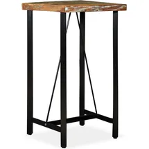 vidaXL Bartisch 60 x 60 x 107 cm Braun