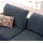 W.Schillig Eckcouch Leder 3-Sitzer Blau