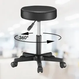 CASARIA Rollhocker schwarz