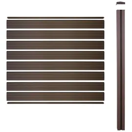 MCW Windschutz Savoie 188 cm braun WPC