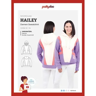 Pattydoo Papierschnittmuster Hoodie & Sweatshirt Hailey