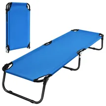 Costway Campingliege Faltbar Blau