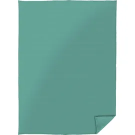 Setex Waffelpiqué Decke 75 x 120 cm Petrol
