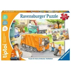 RAVENSBURGER 000172 tiptoi® Puzzle für kleine Entdecker: Müllabfuhr