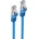 U/FTP Cat 7 slim 0 25m Netzwerkkabel Blau