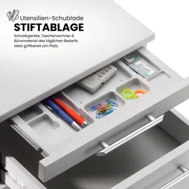 bümö basic Rollcontainer 43 x 42,8 x 59 cm Braun