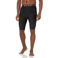 Select Kompressions-Hose mit Polster schwarz S