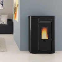 La Nordica-Extraflame Annabella AD Evo Stahl Schwarz