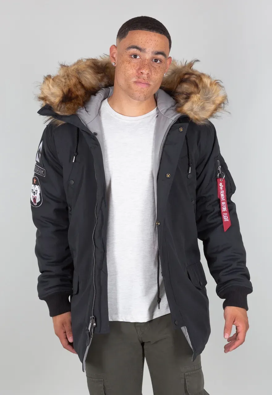 Alpha Industries Winterjacke Arctic Discoverer schwarz Herren