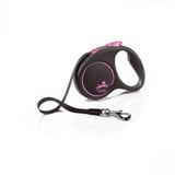 Flexi Black Design S 5m, Gurt pink