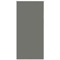 VidaXL Verdunkelungsrollo Grau 95x210 cm Stoffbreite 90,7 cm Polyester