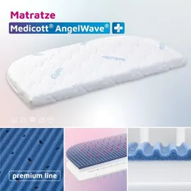 Babybay Matratze Medicott AngelWave für Maxi/Boxspring blau