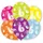 amscan® Amscan INT995661 6 Latex Balloons All Round Printed Age 6, 27.5 cm/11''