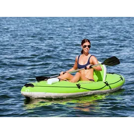 BESTWAY 65097 Reisen/Erholung Aufblasbares Boot Schwarz, grün PVC, 1 Person(en) 150 kg