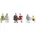 NOCH Sitzende Figuren mehrfarbig 0/1/N/G/H0/TT