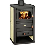 Kaminofen, Holzofen Wasserführend Prity S2 W10, Leistung 13.3kW