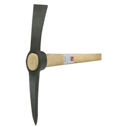 Kreuzhacke Stahl schwarz lackiert 1,5 kg