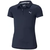 Puma Essential Golf Poloshirt Mädchen navy blazer 152