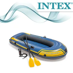 Intex Boot Schlauchboot Angelboot Ruderboot Challenger 2 Set 68367