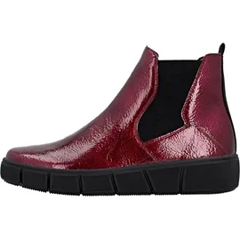 remonte Stiefelette kirschrot | schwarz 42