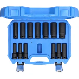 BRILLIANT TOOLS 1/2" Kraft-Stecknuss-Satz Sechskant 13-tlg. 10 - 24 mm
