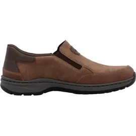 Rieker Sportliche Slipper in Braun 44