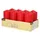 Papstar Stumpenkerze 5 x 10 cm 48 St. rot 