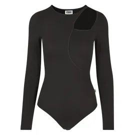 URBAN CLASSICS Langarmbodie Schwarz XL