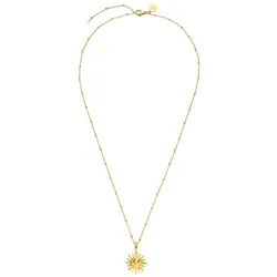 Purelei Halskette Sun mit Sonnen-Symbol Gold Damen 