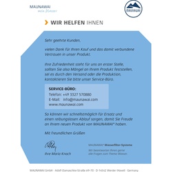 Wasserfilter MAUNAWAI „MAUNAWAI PiTec 2in1 – Einbaufilter“ Filterkartuschen Gr. 1 St., weiß Wasserfilter zertifizierte Wasserf.-Systeme, vital lebendig und mineralstoffreich