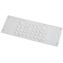 Legrand 036497 Cabstop IP55, Kabeleinführungsplatte, Anzahl der Einführungen: 30 1