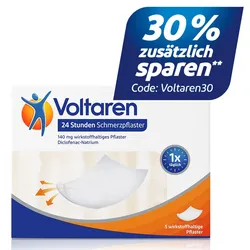 VOLTAREN 24 Stunden Schmerzpflaster 5 St