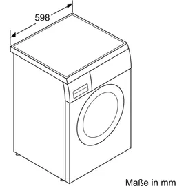 Bosch Serie 6 WUU28T70 Waschmaschine (8 kg, 1400 U/min)