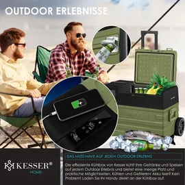 Kesser Kompressor Kühlbox 52 l