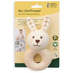 Grünspecht Bio-Stoffrassel Hase