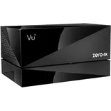 VU+ Zero 4K Combo Kabel- und Antennen-Receiver UHD 2160p inkl. PVR-Kit ohne Festplatte – DVB-C/T2 Hybrid-Tuner mit HDR10, HLG, CI+ Slot, Linux Enigma2, schwarz
