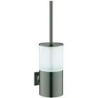 Grohe Toilettenbürstengarnitur Allure Wandmontage, hard graphite gebürstet