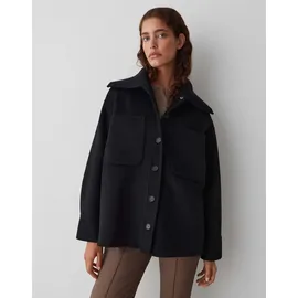 Opus Jacke Regular Overshirt Schwarz 36