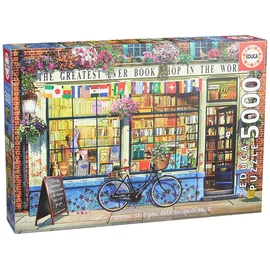Educa Borras Educa - Puzzle 5000 Teile für Erwachsene | Bücherladen der Welt 5000 Teile Puzzle für Erwachsene und Kinder ab 14 Jahren. Inklusive Ersatzteilservice, Solange der Vorrat reicht (18583)