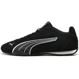 Puma Catch Wildleder - Sneaker Erwachsene, Schwarz (Black x White), 44 EU - 44 EU