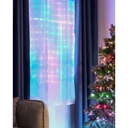 Weihnachtsbeleuchtung mit App 320 cm Transparent KULUSUK