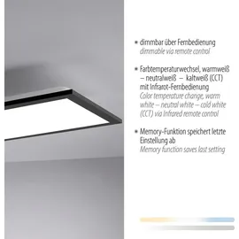 just light. Flat 1 rechteckig schwarz