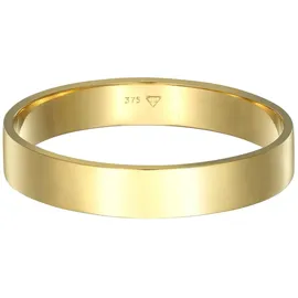 KUZZOI Bandring Herrenring Freundschaftsring 375 Gelbgold Ringe