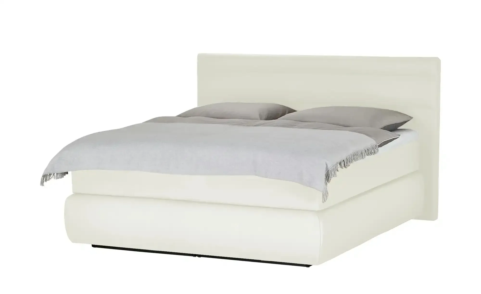 Wohnwert Boxspringbett  Dormian Bolge High , weiß , Maße (cm): B: 160 H: 122
