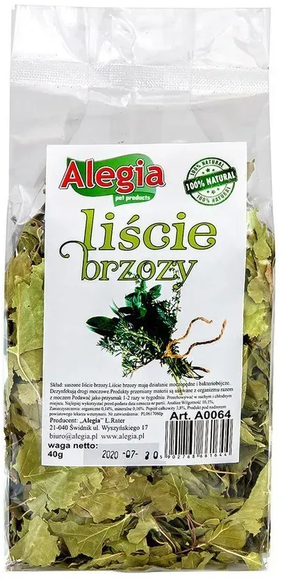 ALEGIA Birkenblätter 40g (Rabatt für Stammkunden 3%)