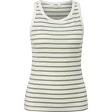 s.Oliver Geripptes Tanktop Grün XXL
