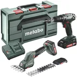 Metabo Combo Set 2.2.5 18V Akku-Bohrschrauber BS + Grasschere SGS LTX Q
